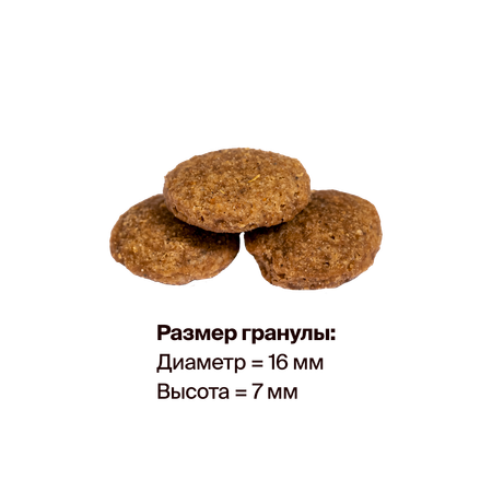 Корм сухой Hanta для взрослых собак с говядиной и рисом 3кг
