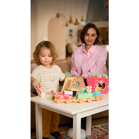 Каталка Chicco Поезд Тэдди многоцветный