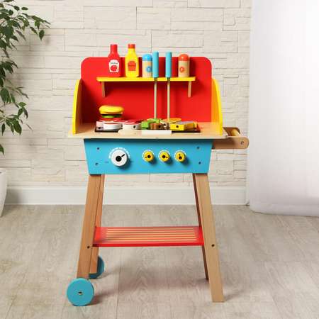 Игрушка Sima-Land плита, посуда, продукты
