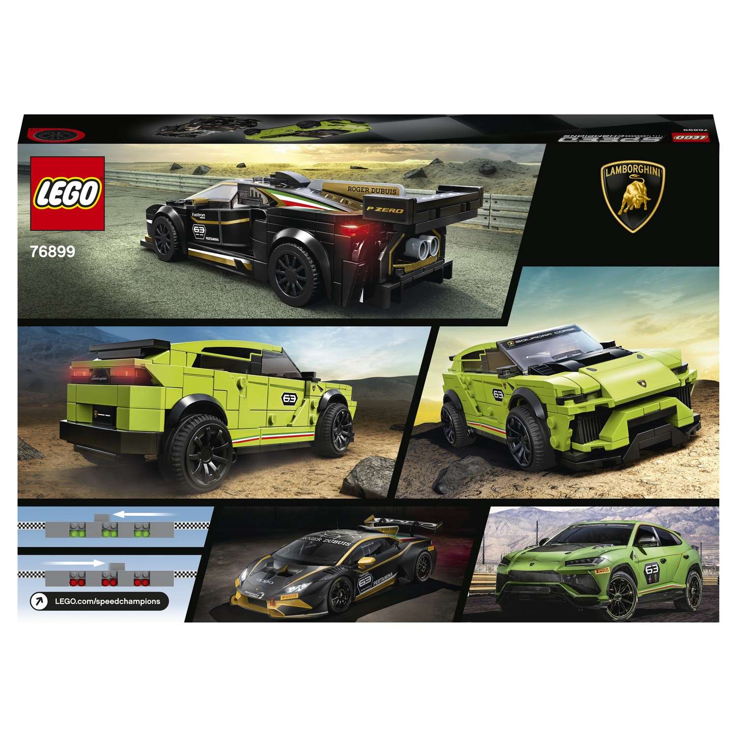 Конструктор LEGO Speed Champions блочный - фото 3