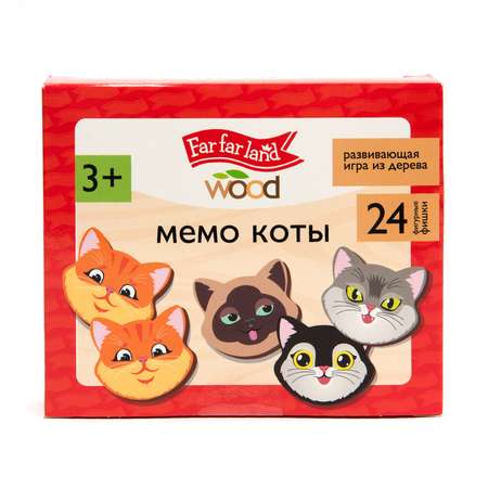 Настольная игра Far far land Мемо Коты