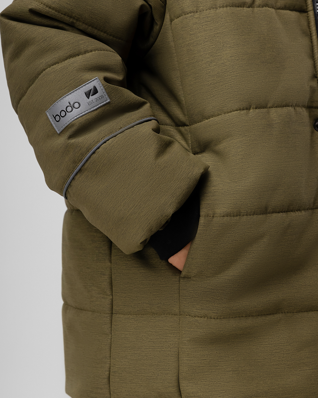 Костюм Bodo 32-74MU_оливковый меланж - фото 10