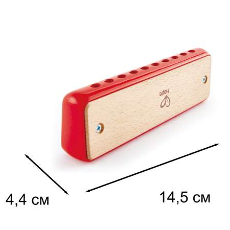 Игрушка музыкальная Hape Буду музыкантом губная гармошка
