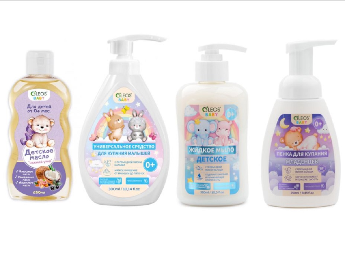 Набор подарочный Oleos для ухода за новорожденным - фото 1