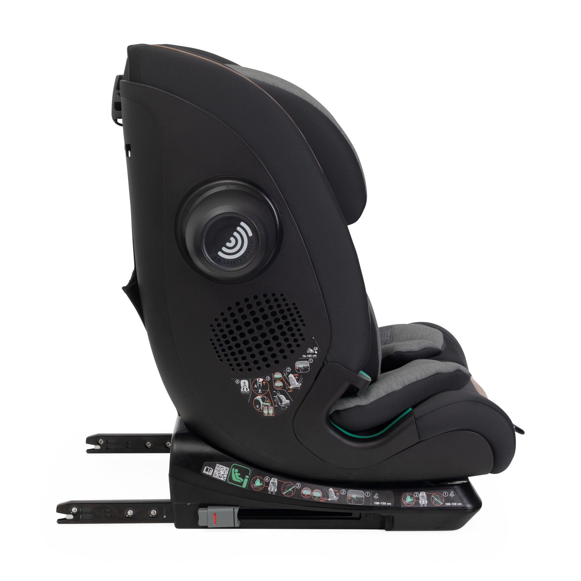 Автокресло Chicco Isofix 1/2/3 (9-36 кг) черный - фото 19