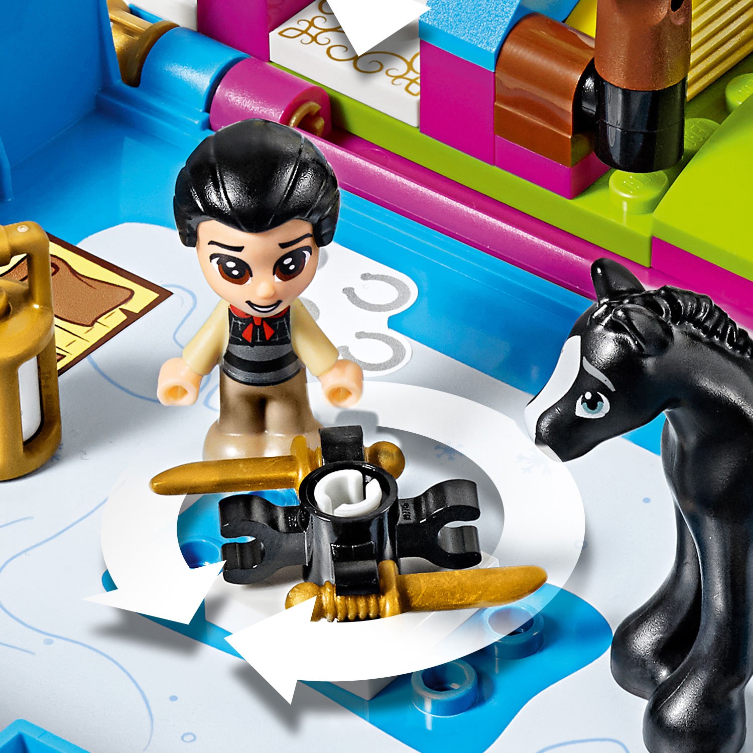 Конструктор LEGO Disney Princess Книга приключений Мулан - фото 13
