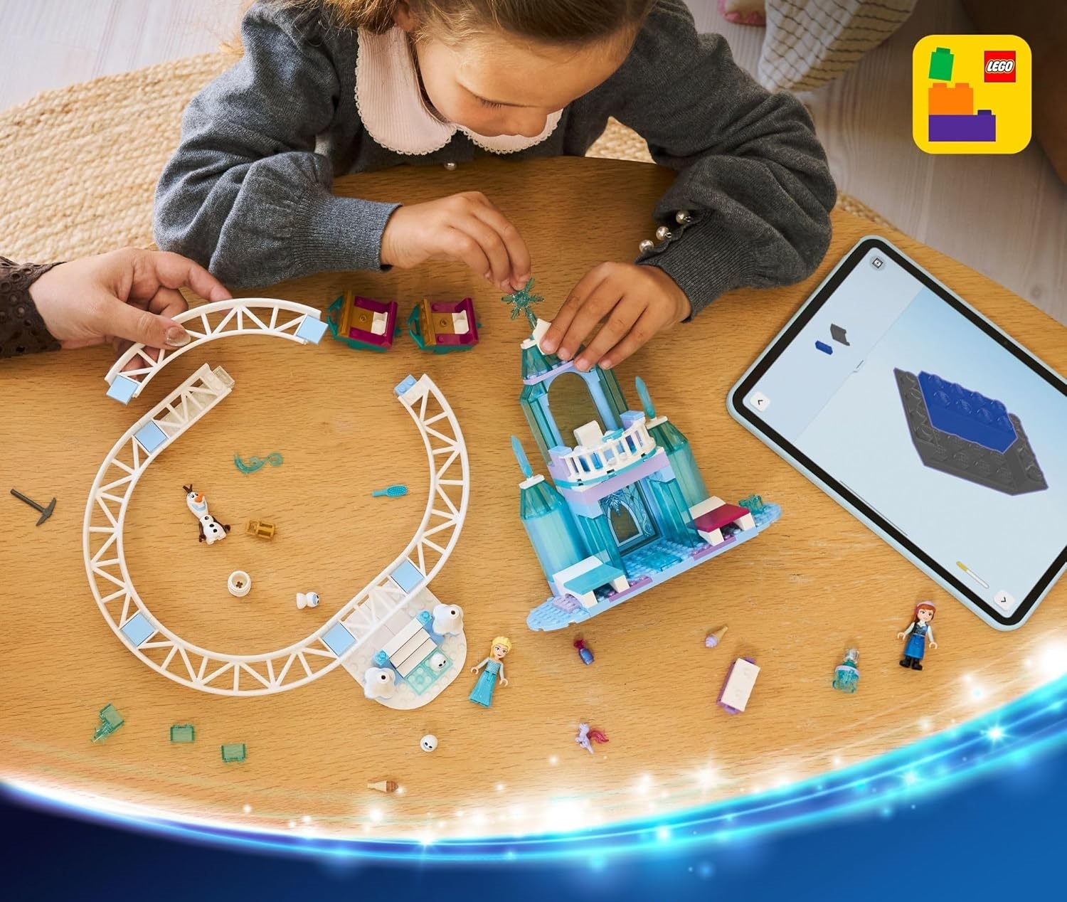 Конструктор LEGO Disney Elsa's Ice Castle 216 дет. - фото 6