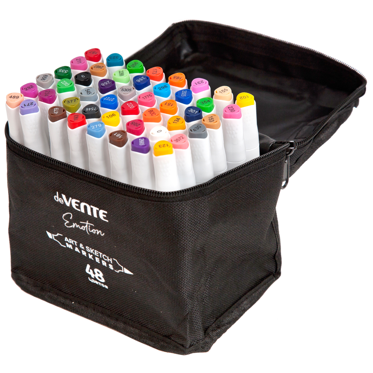 Скетчмаркеры deVENTE двусторонние 48 шт. - фото 1