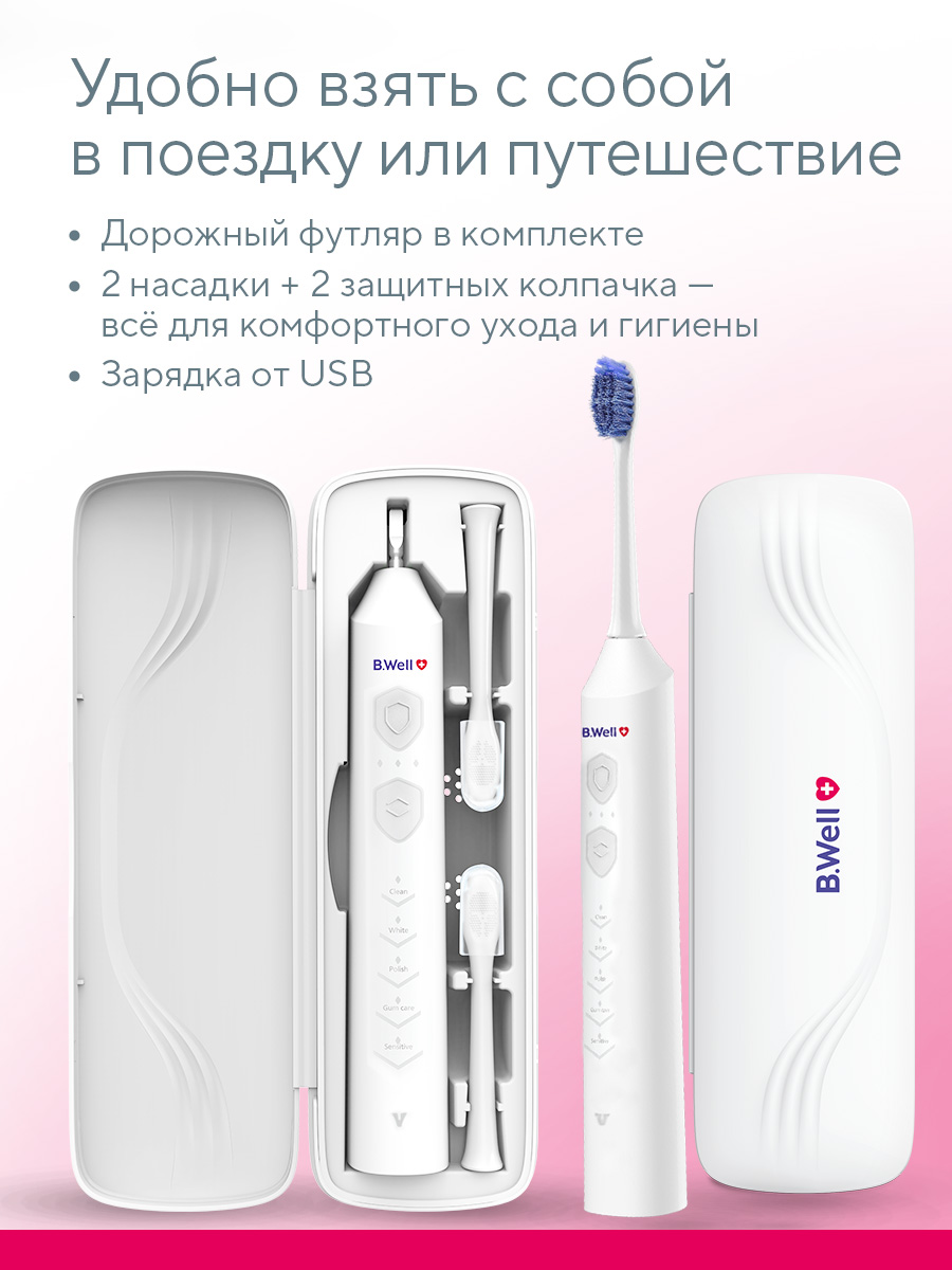 Зубная щетка электрическая B.Well - фото 8