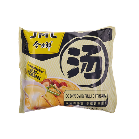Лапша быстрого приготовления JML со вкусом курицы с грибами 132г