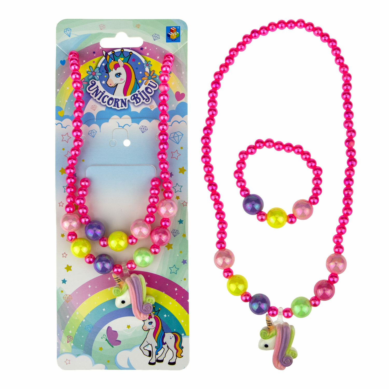 Набор украшений 1TOY Unicorn Bijou 2 предмета Т19138 - фото 1