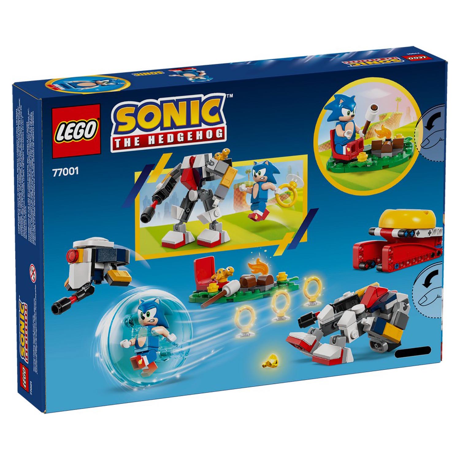 Конструктор LEGO Sonic the Hedgehog Соник - схватка у костра 177 дет. - фото 6