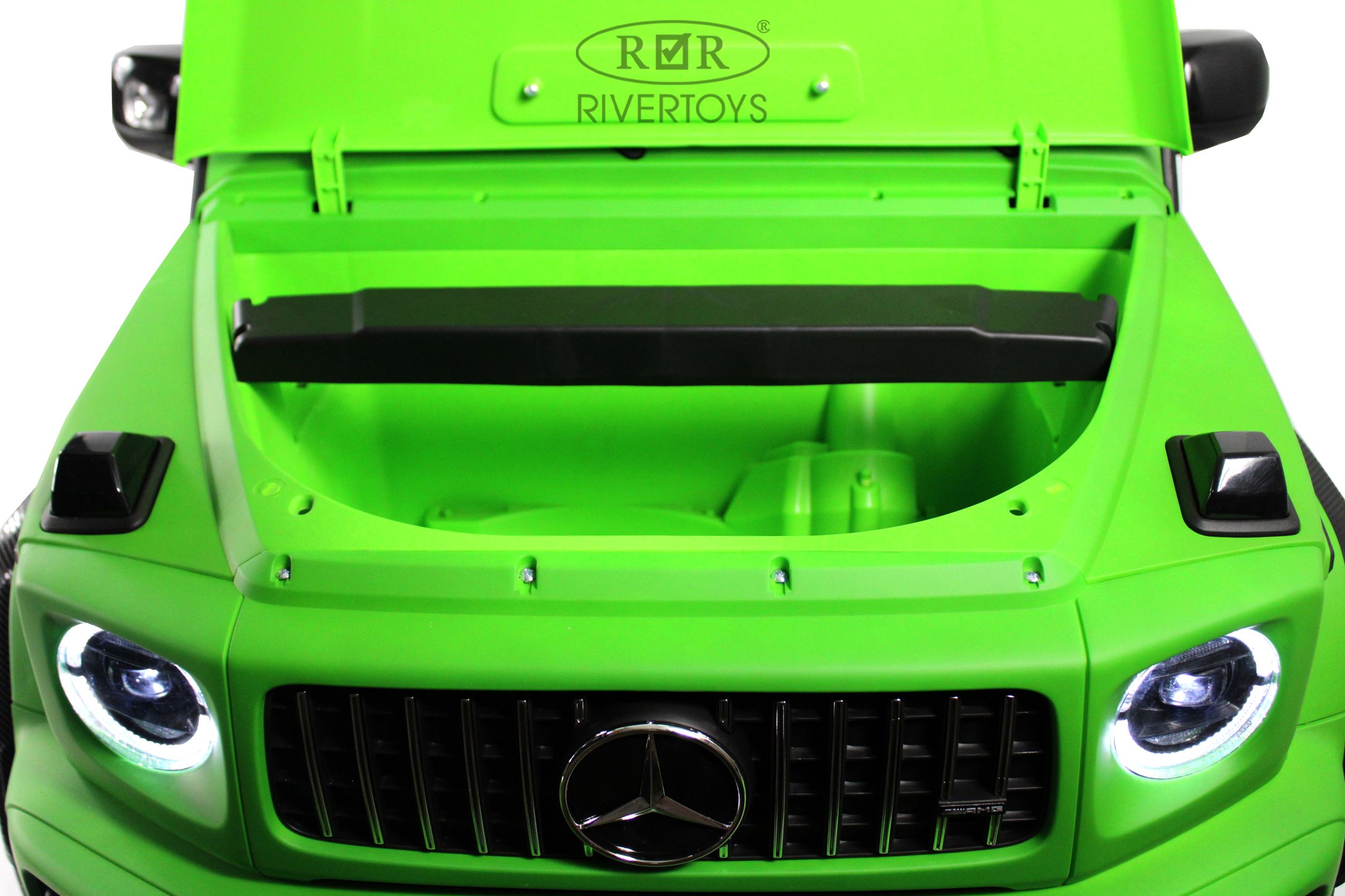 Электромобиль RIVERTOYS Mercedes Y777YY-GREEN-MATTE С пультом ДУ - фото 7