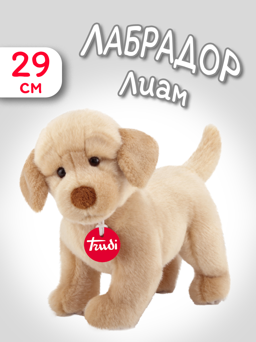 Мягкая игрушка Trudi Лабрадор Лиам 29 см - фото 1