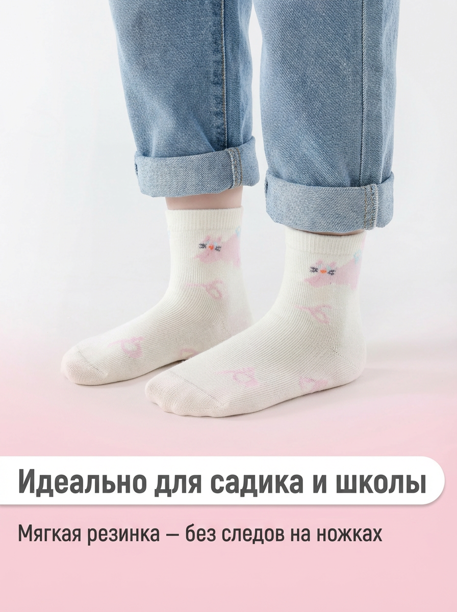 Носки 5 пар Bambooland Socks_girlsanimal - фото 7