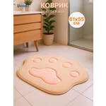 Коврик для ванной Uviton Лапка 67 x 55 см