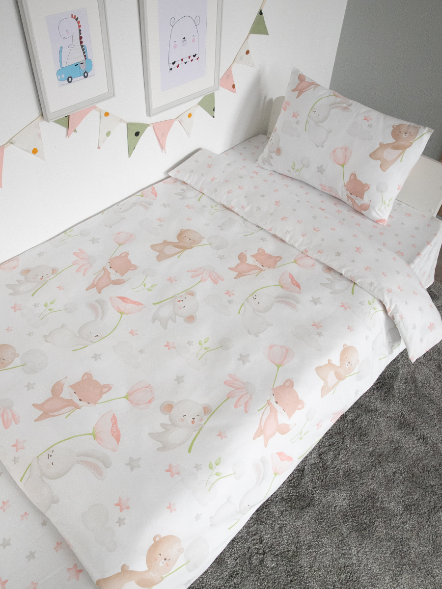 Детское постельное белье Baby Nice 160х80 см юниор поплин - фото 1