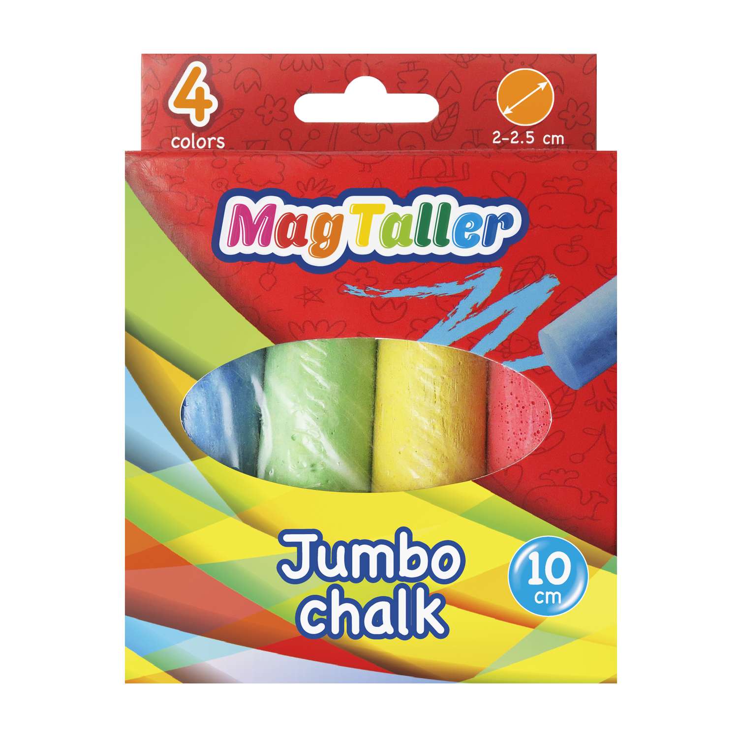 Мел сухой Magtaller 4 шт. - фото 1