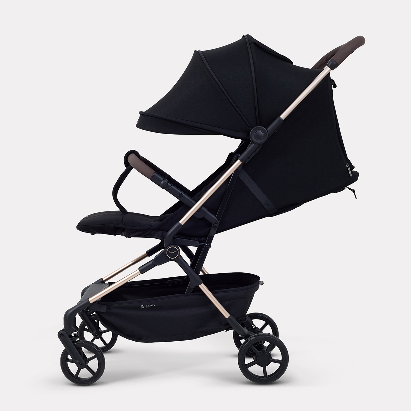 Коляска прогулочная Rant Avion черный - фото 8