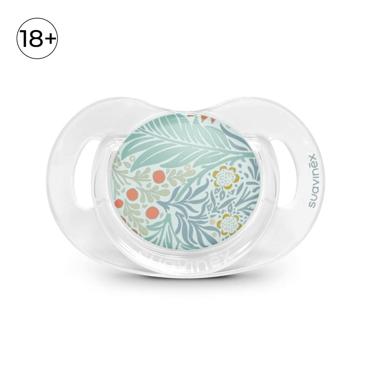 Пустышка Suavinex силикон ортодонтическая от 18 мес. 1 шт. - фото 1