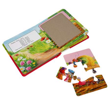 Книга-пазл УМка Репка А4 5 пазлов
