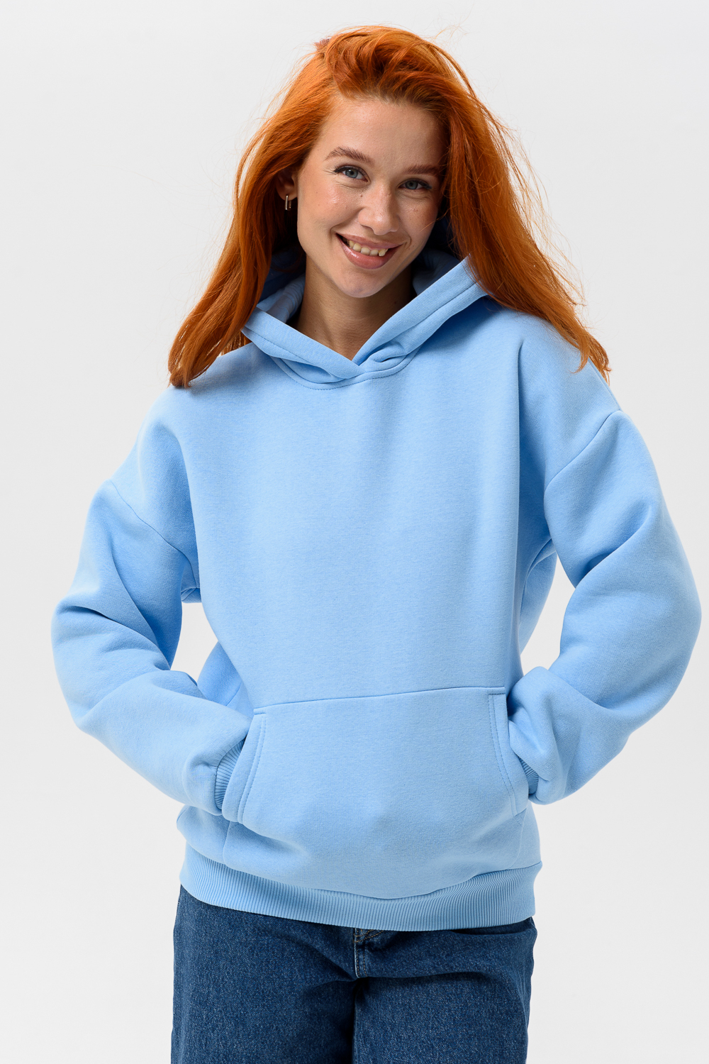 Худи Натали Суслова 14428 голубой - фото 1