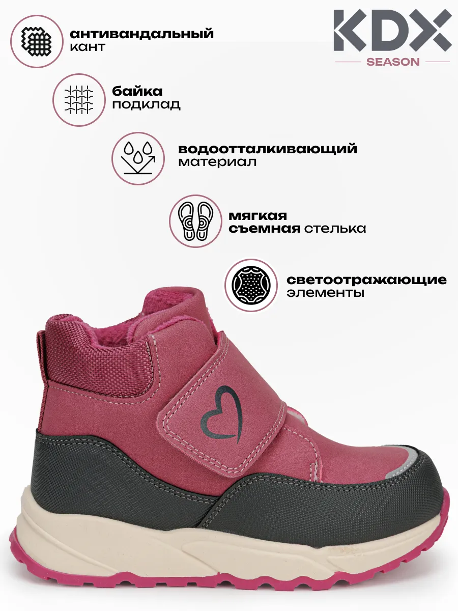 Ботинки KDX SKYFW-03 pink - фото 3