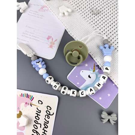 Клипса для пустышки BABY WOODS