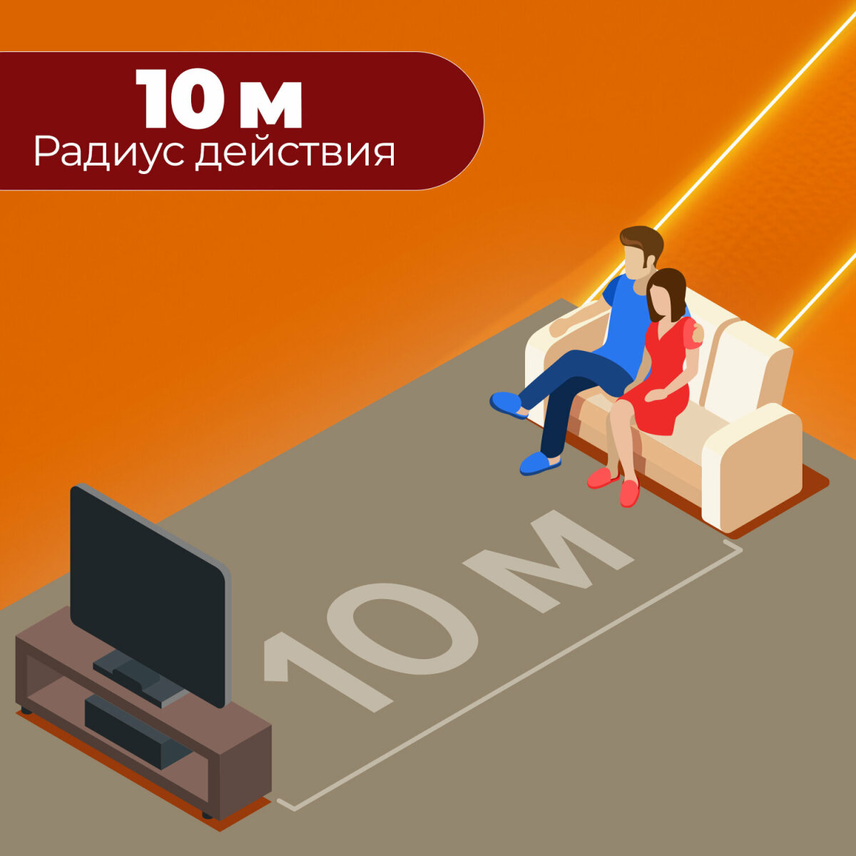 Мышь беспроводная Sonnen V33 USB 800/1200/1600 dpi оптическая - фото 3