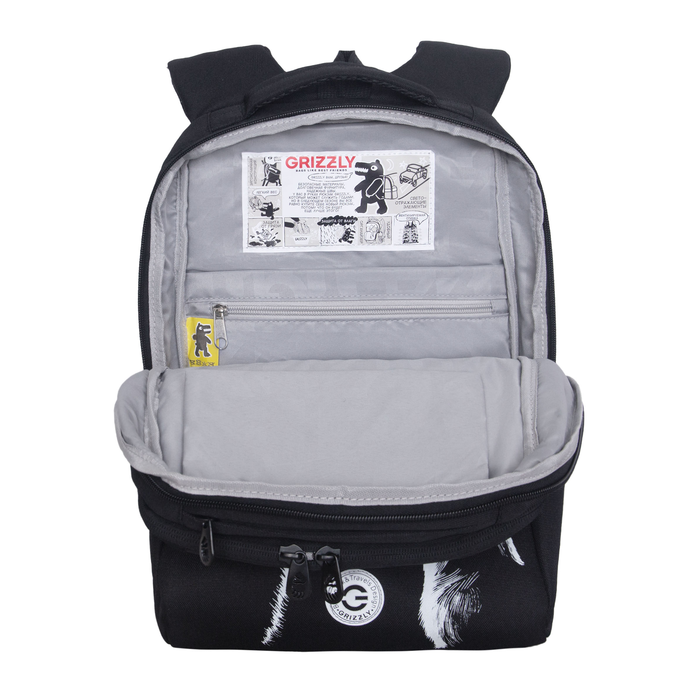 Рюкзак Grizzly для девочки - фото 4