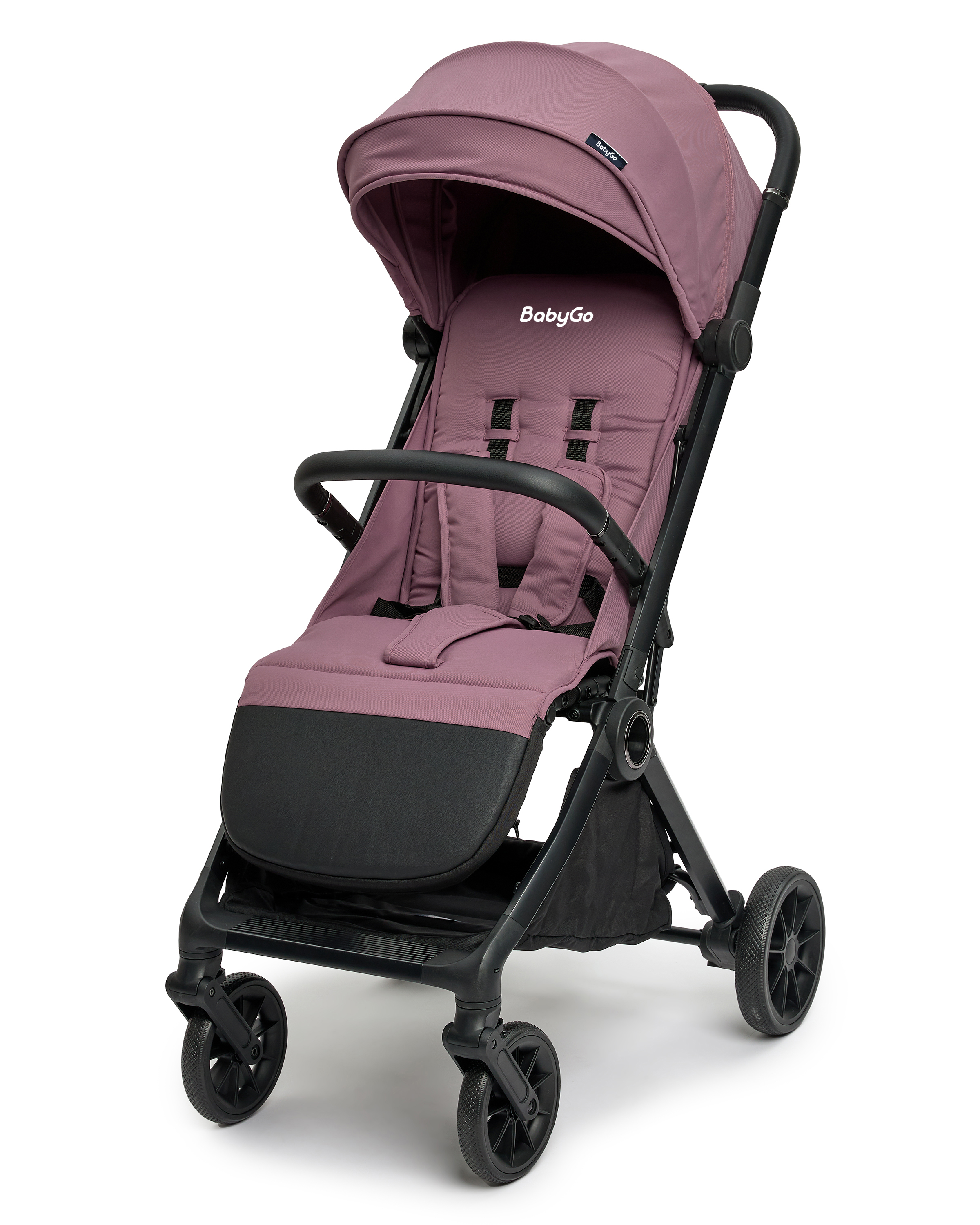 Коляска прогулочная BabyGo Mira New розовый - фото 1