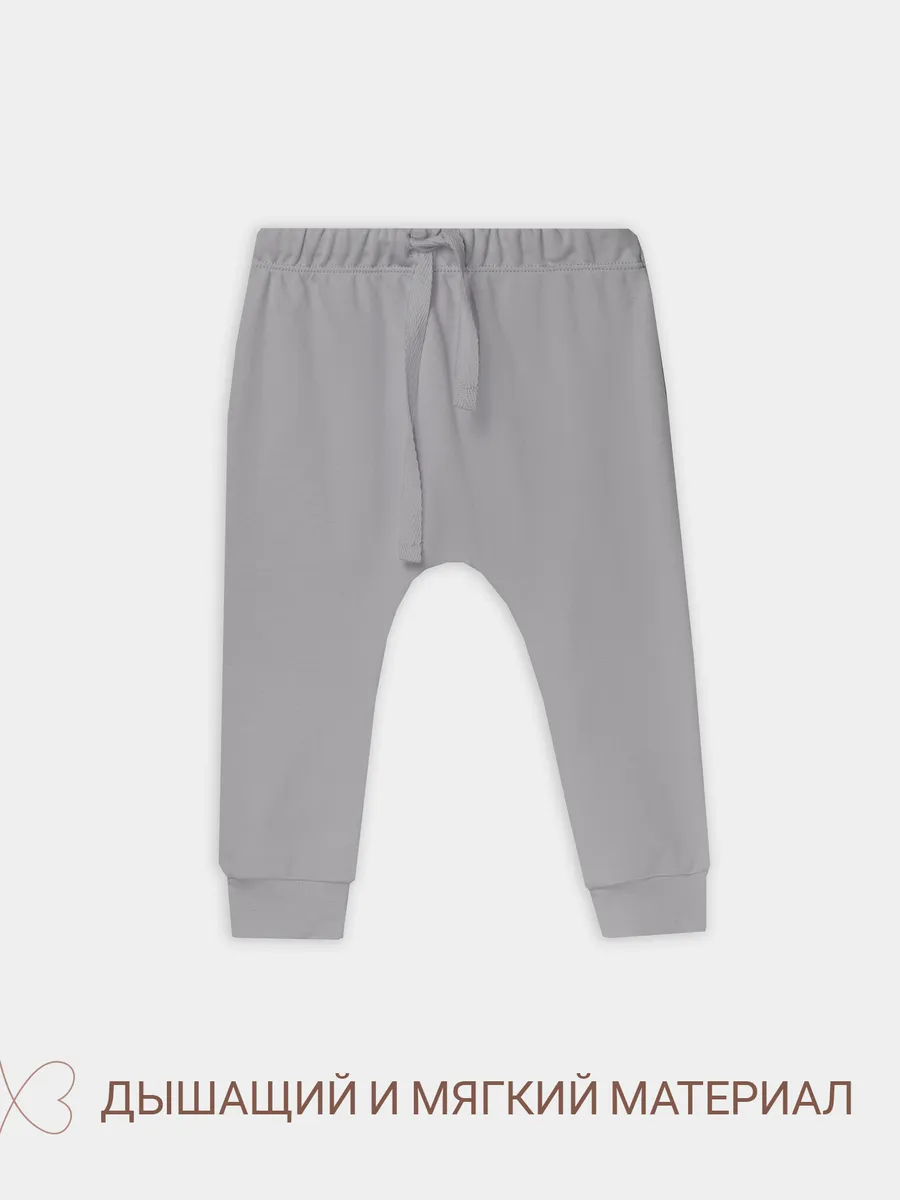 Брюки 2 шт Mark Formelle (Марк Формэль) 85113-2/серый +пудровый - фото 9