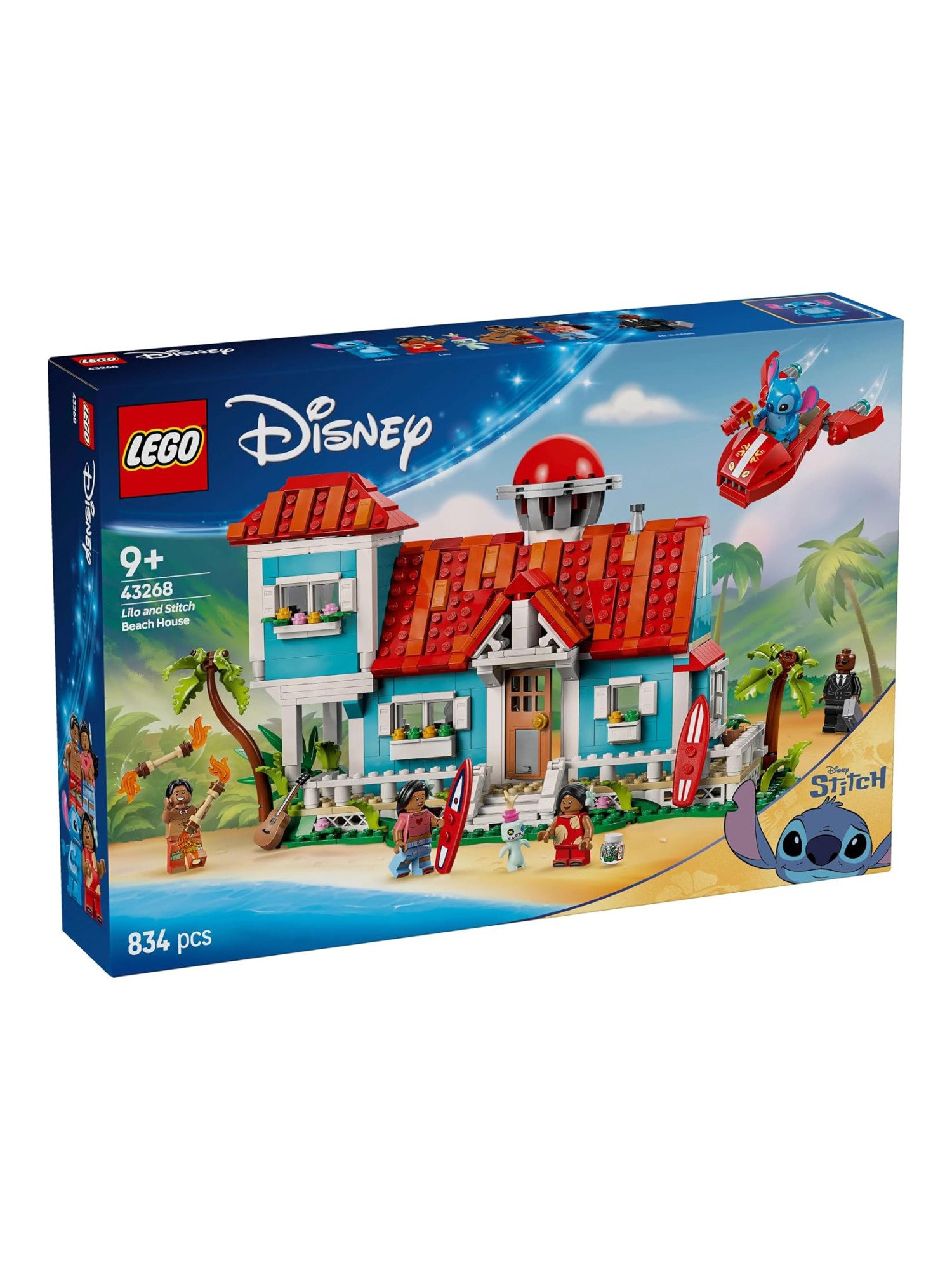 Конструктор LEGO Disney Пляжный домик 834 дет. - фото 1