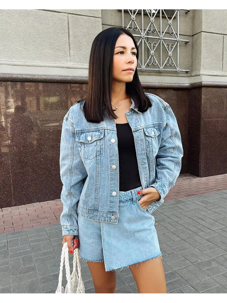 Куртка джинсовая Mark Formelle (Марк Формэль) 2024-DJW401-1/голубой - фото 11