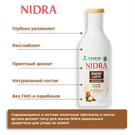 Гель NIDRA Аргановое масло 750 мл
