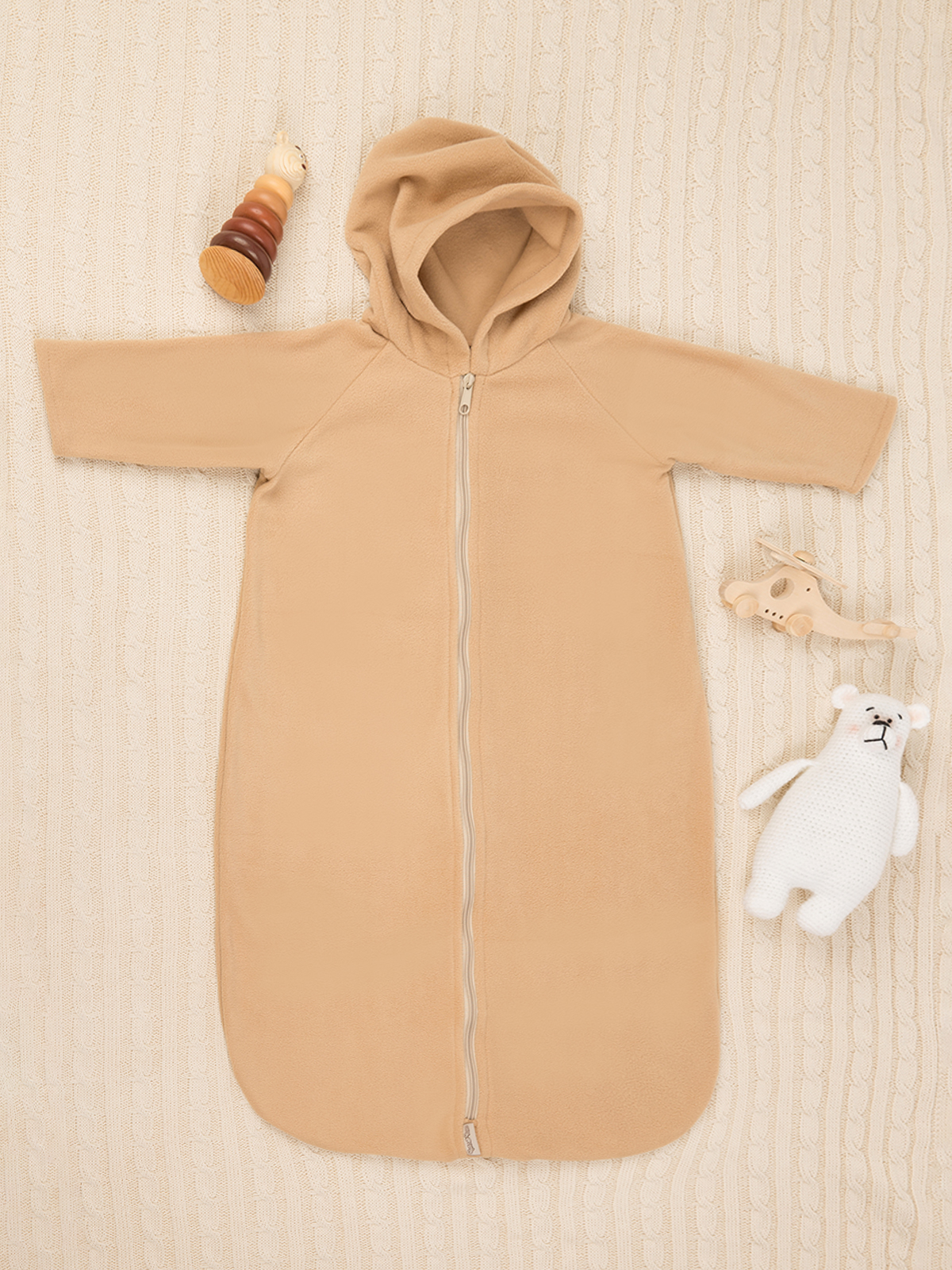 Конверт на выписку Чудо-Чадо Колокольчик бежевый - фото 6