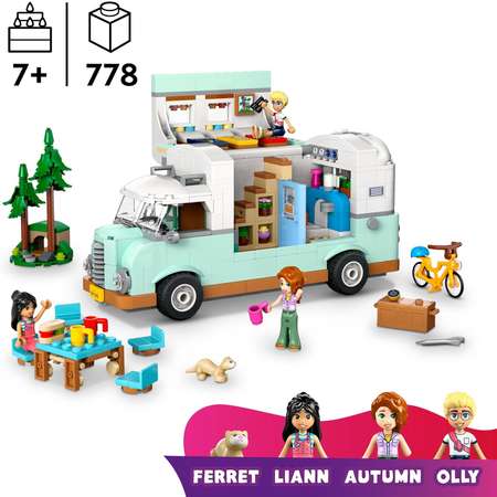 Конструктор LEGO Friends Приключение в фургоне блочный