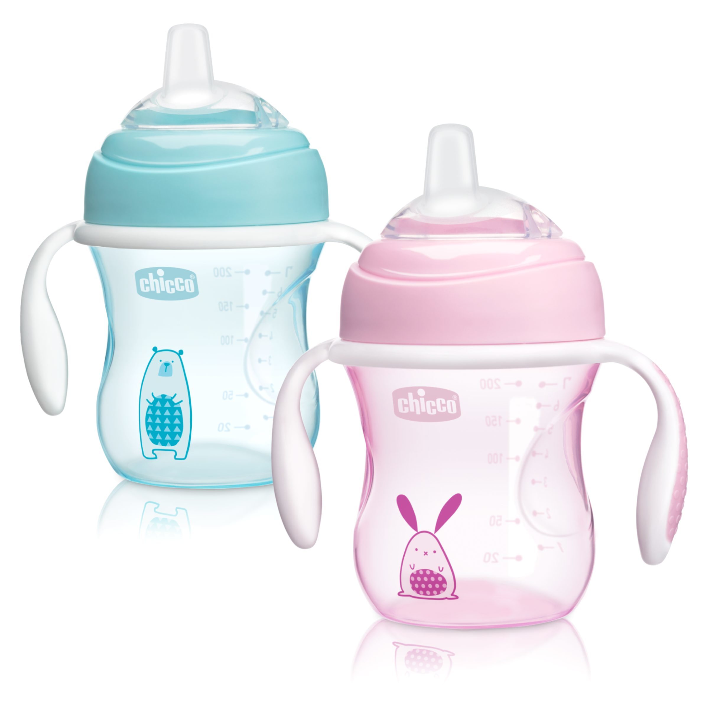 Поильник Chicco Transition Cup 200 мл - фото 5