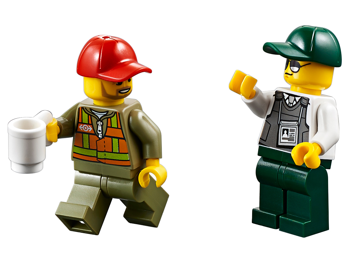 Конструктор LEGO City Товарный поезд 1226 дет. - фото 6