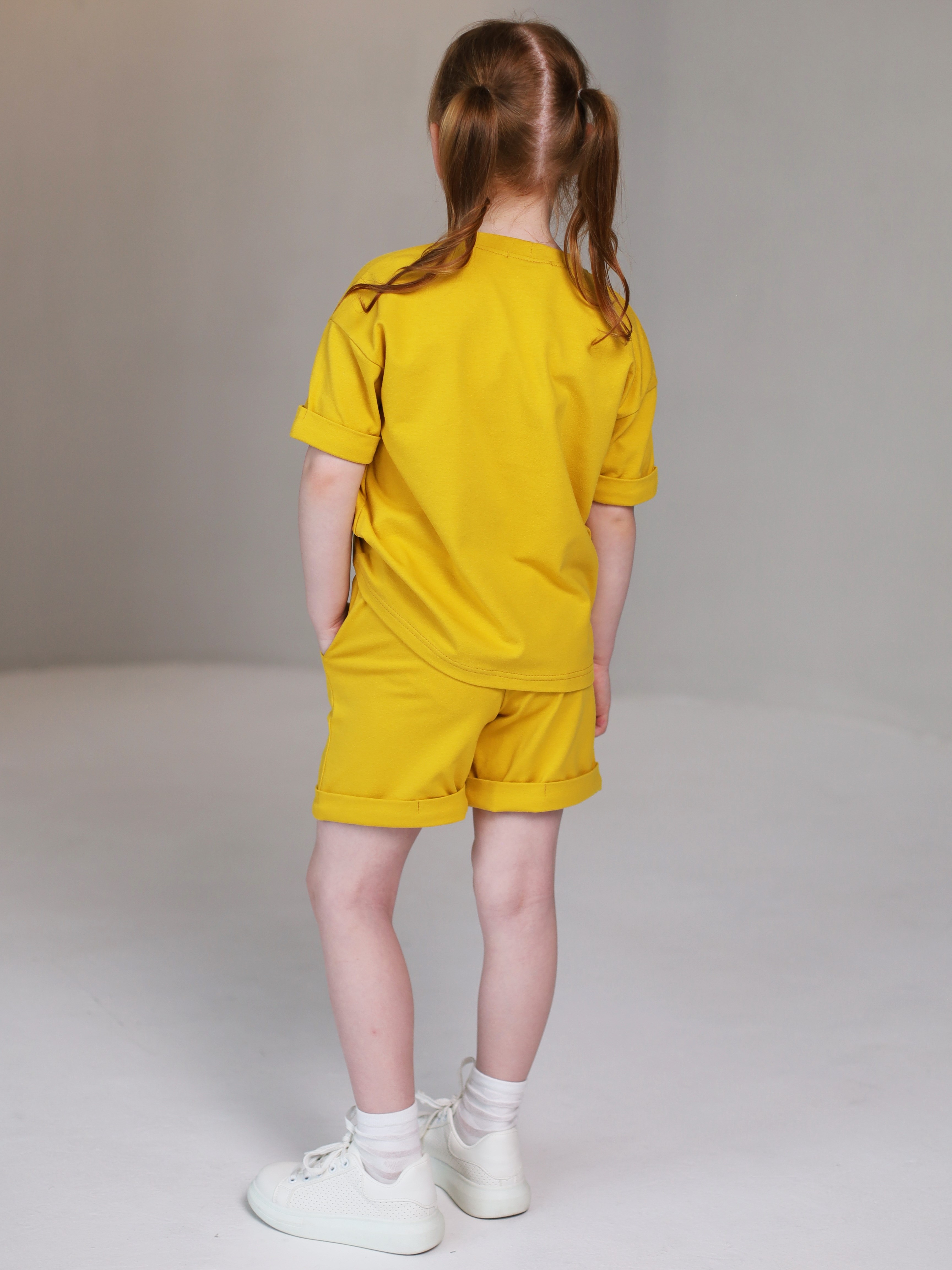 Костюм Агапэ 8016_горчичный - фото 9