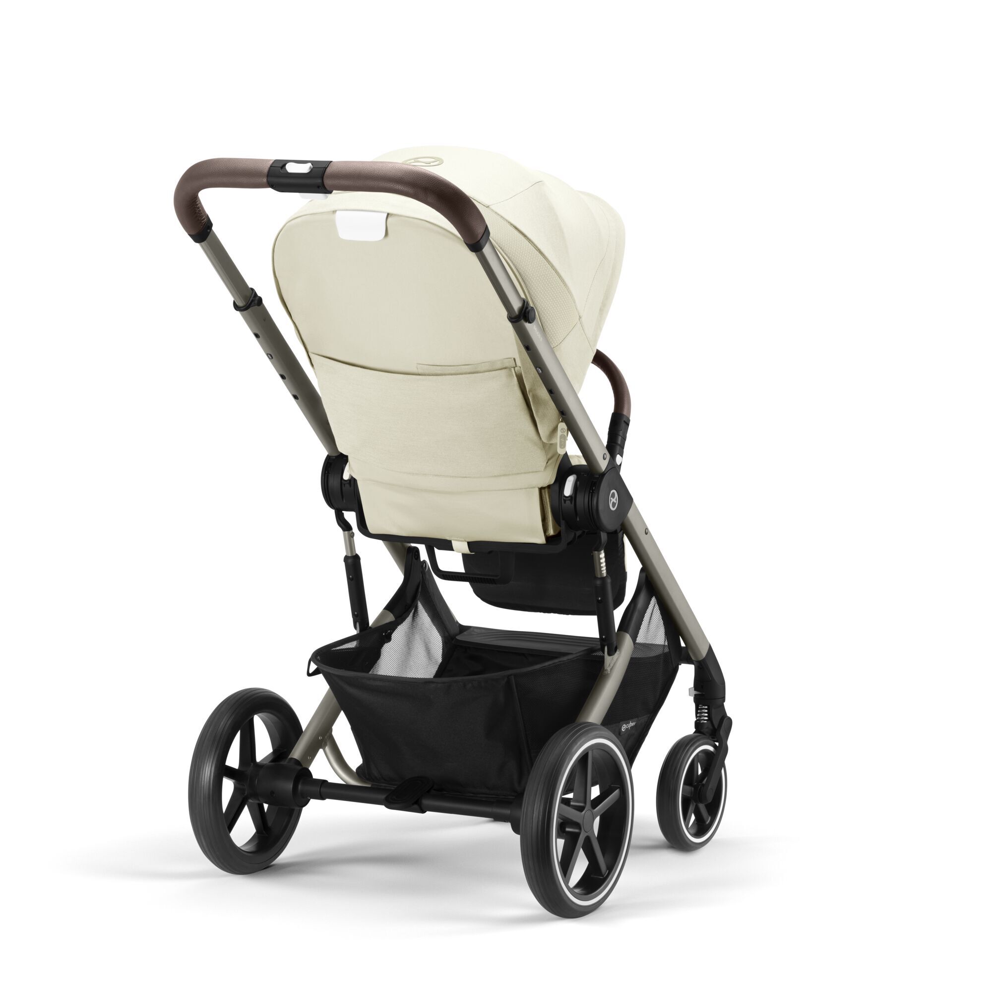 Коляска прогулочная Cybex Balios S Lux 2025 бежевый - фото 7