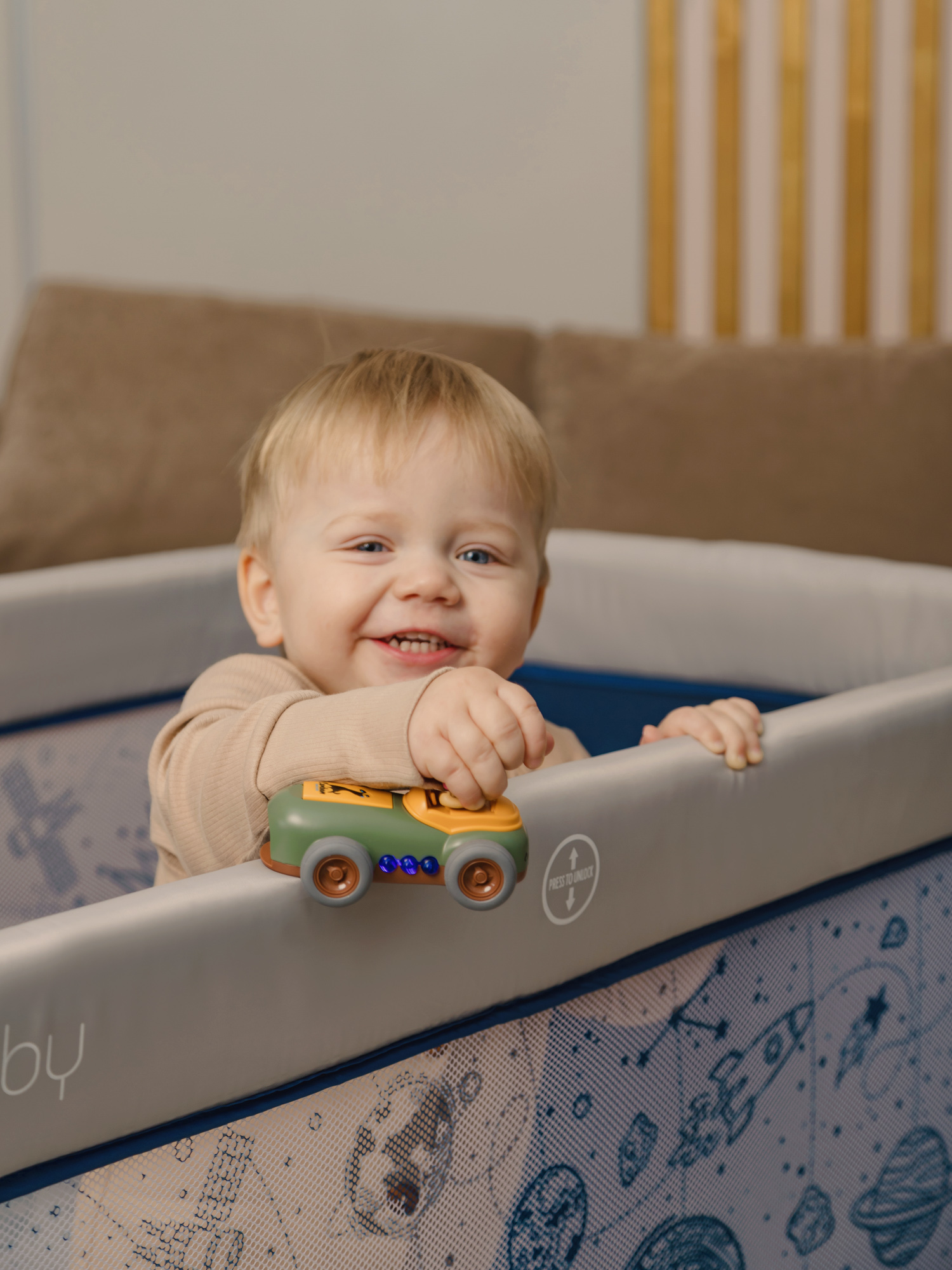 Манеж кровать Amarobaby Multiform Space AMARO-26MSP-Si - фото 18