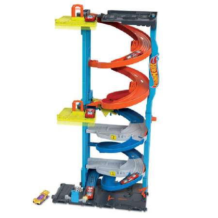 Трек Hot Wheels гоночная башня с лифтом