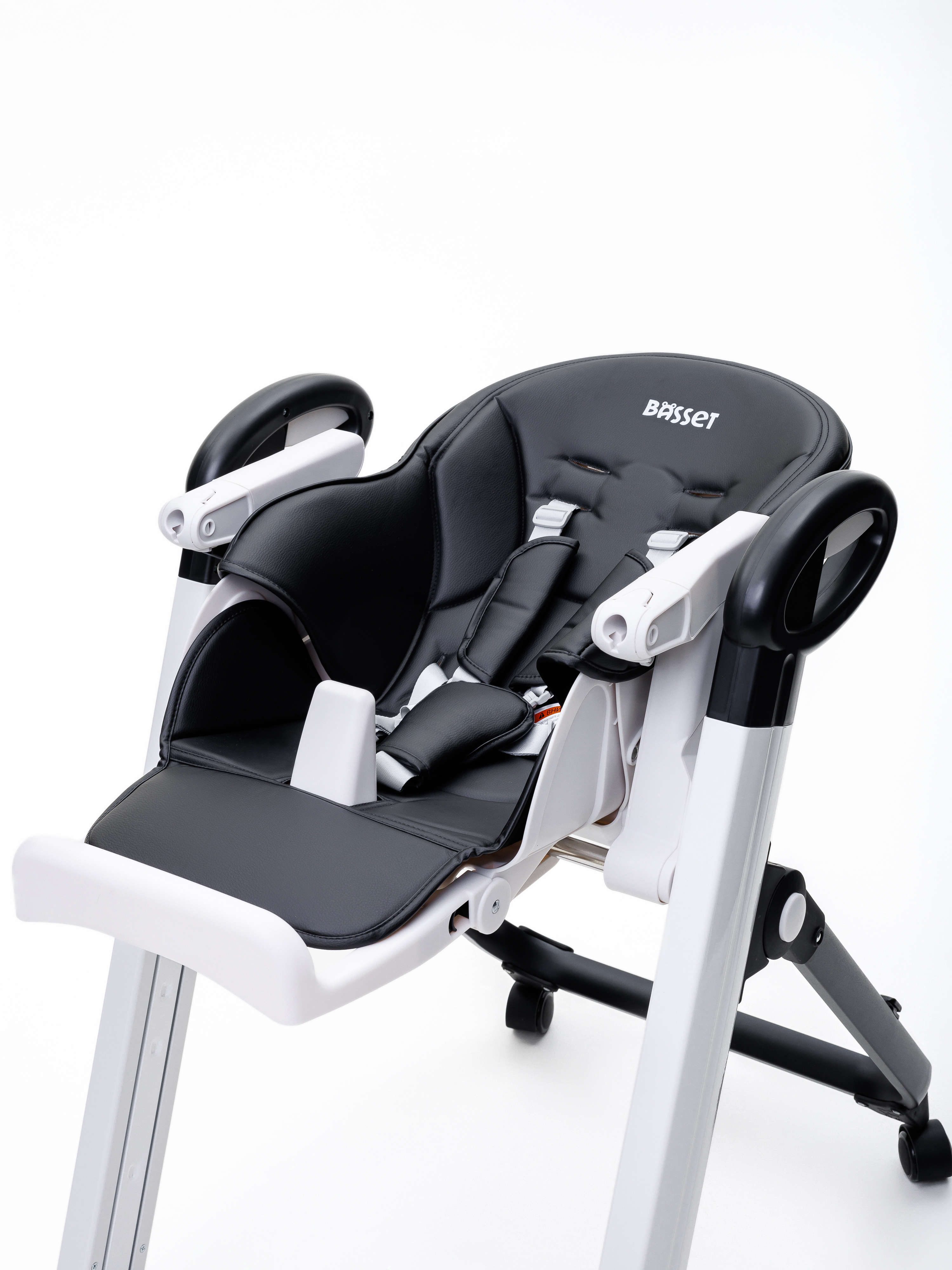 Стульчик для кормления BASSET B2 черный - фото 38