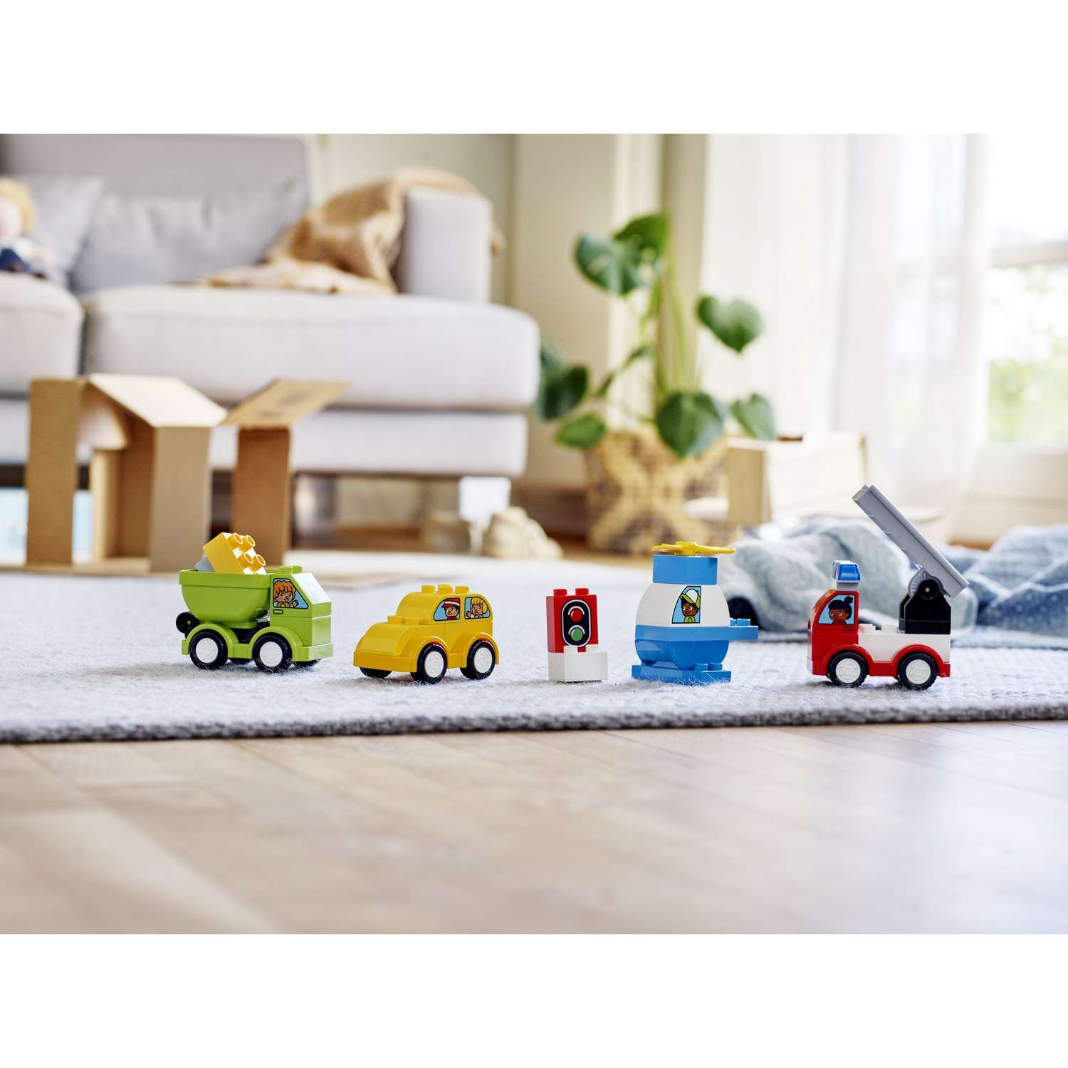Конструктор LEGO DUPLO Мои первые машинки блочный - фото 6