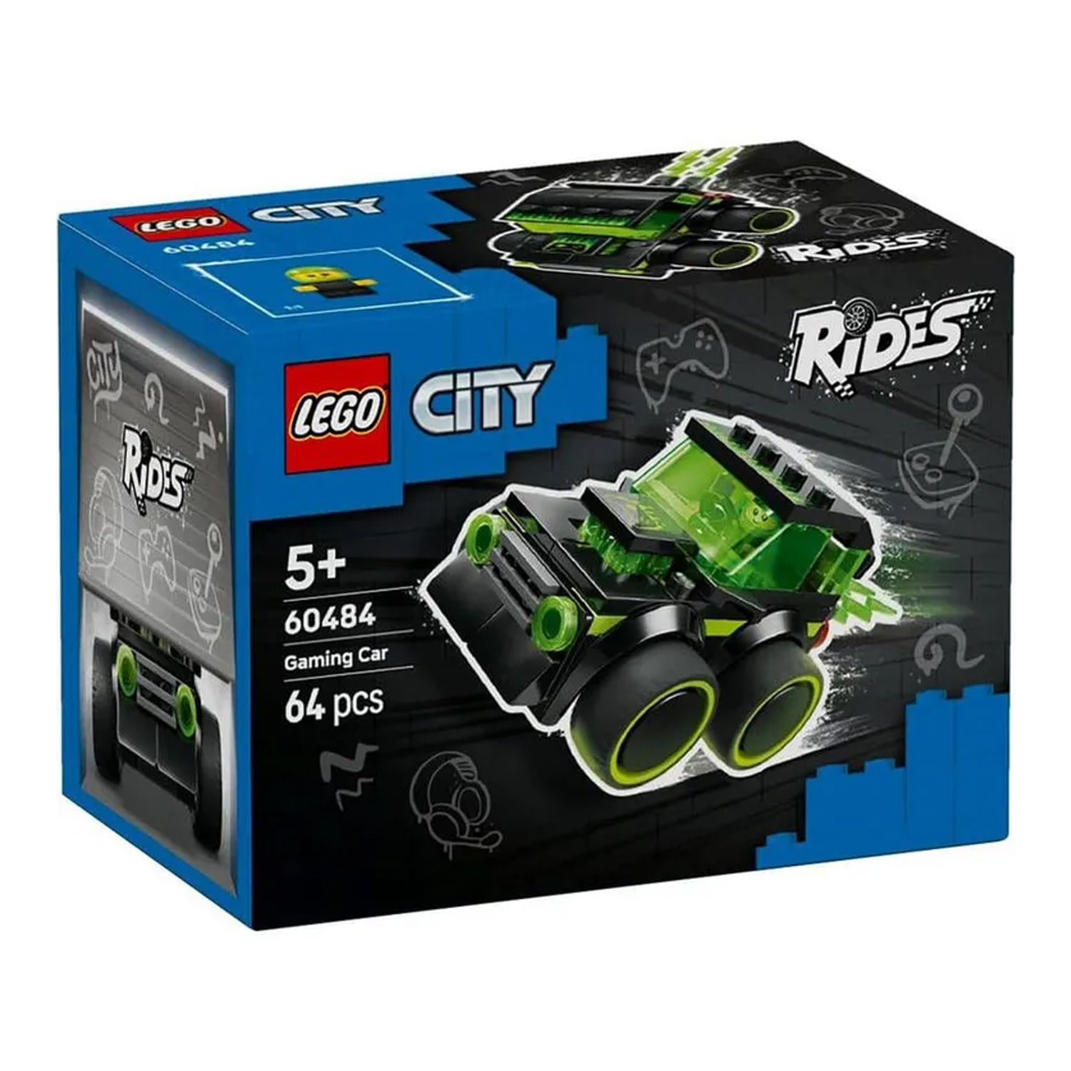 Конструктор LEGO City Игровой гоночный автомобиль 64 дет. - фото 2