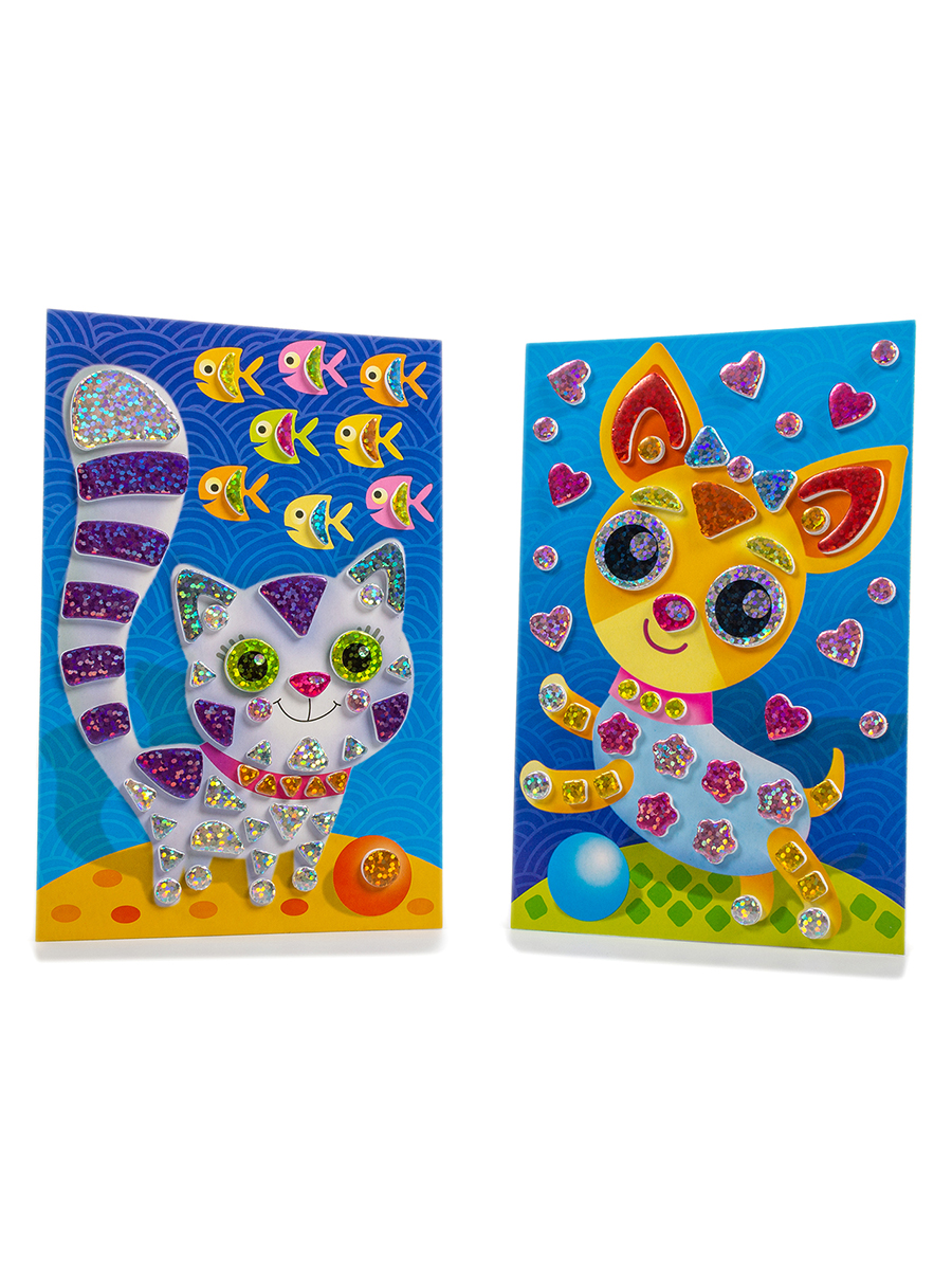 Набор для творчества Дрофа-Медиа аппликация Котёнок Щенок - фото 6