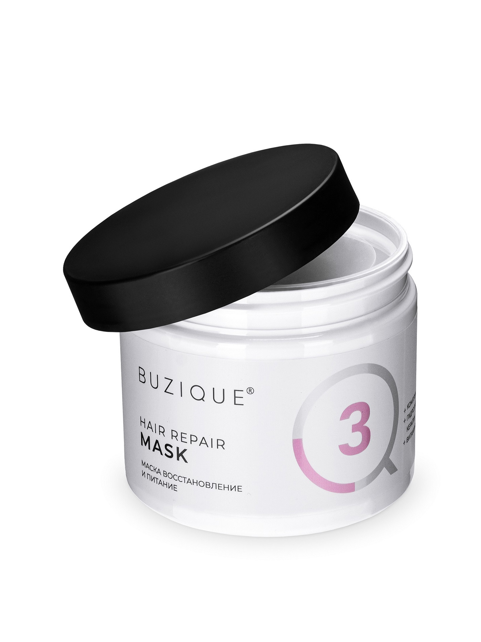 Маска BUZIQUE Hair Repair с кератином 400 мл - фото 2