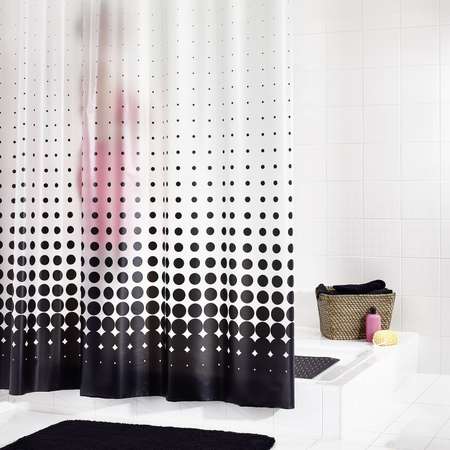 Штора для ванных комнат RIDDER Blacky