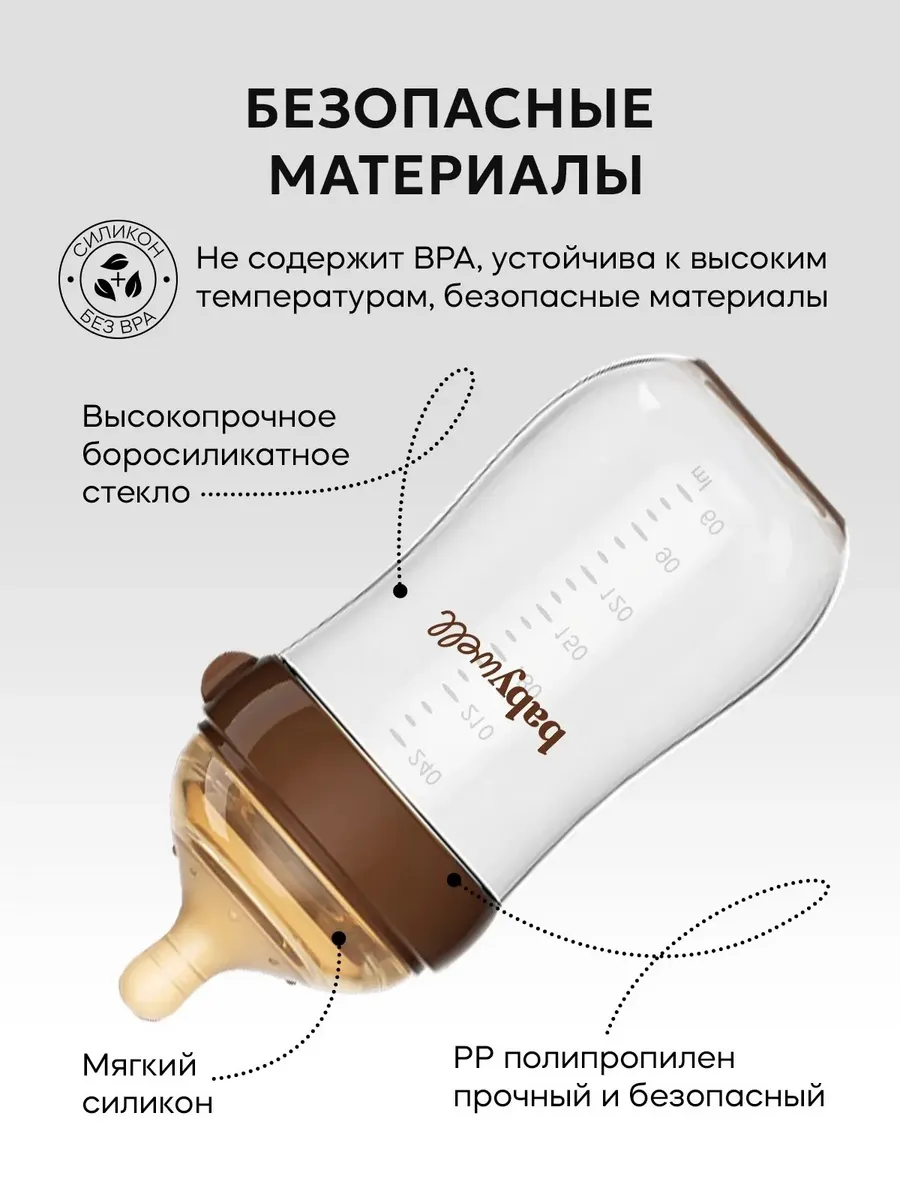 Бутылочка BabyWell 240 мл - фото 9